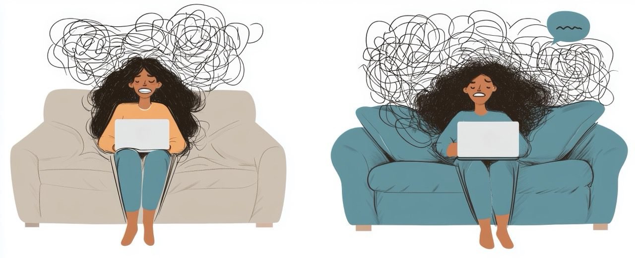 Psicóloga Luana Amaral sorrindo, transmitindo confiança