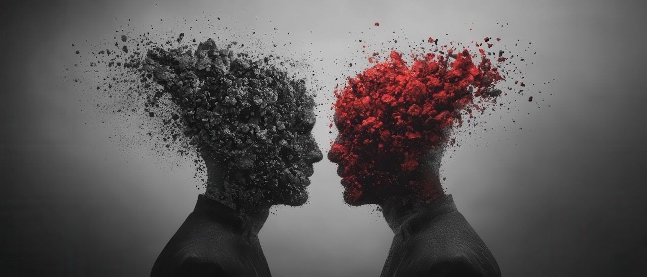 Pessoa estabelecendo limites saudáveis em relacionamento com narcisista